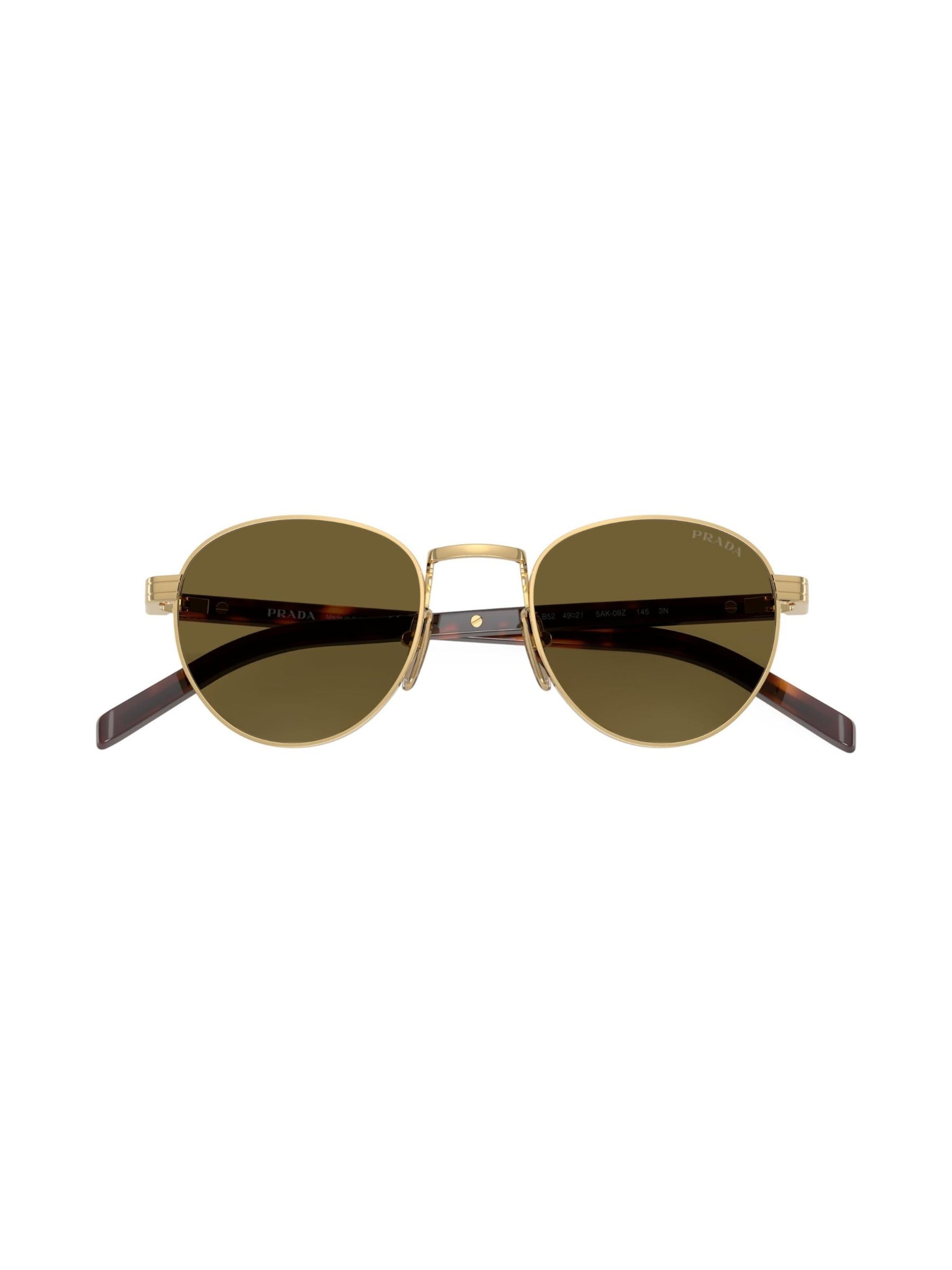 PRADA Sonnenbrille in Gold: Vorderseite