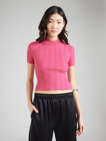 HUGO Sweater 'Sarpharim' in Pink: front