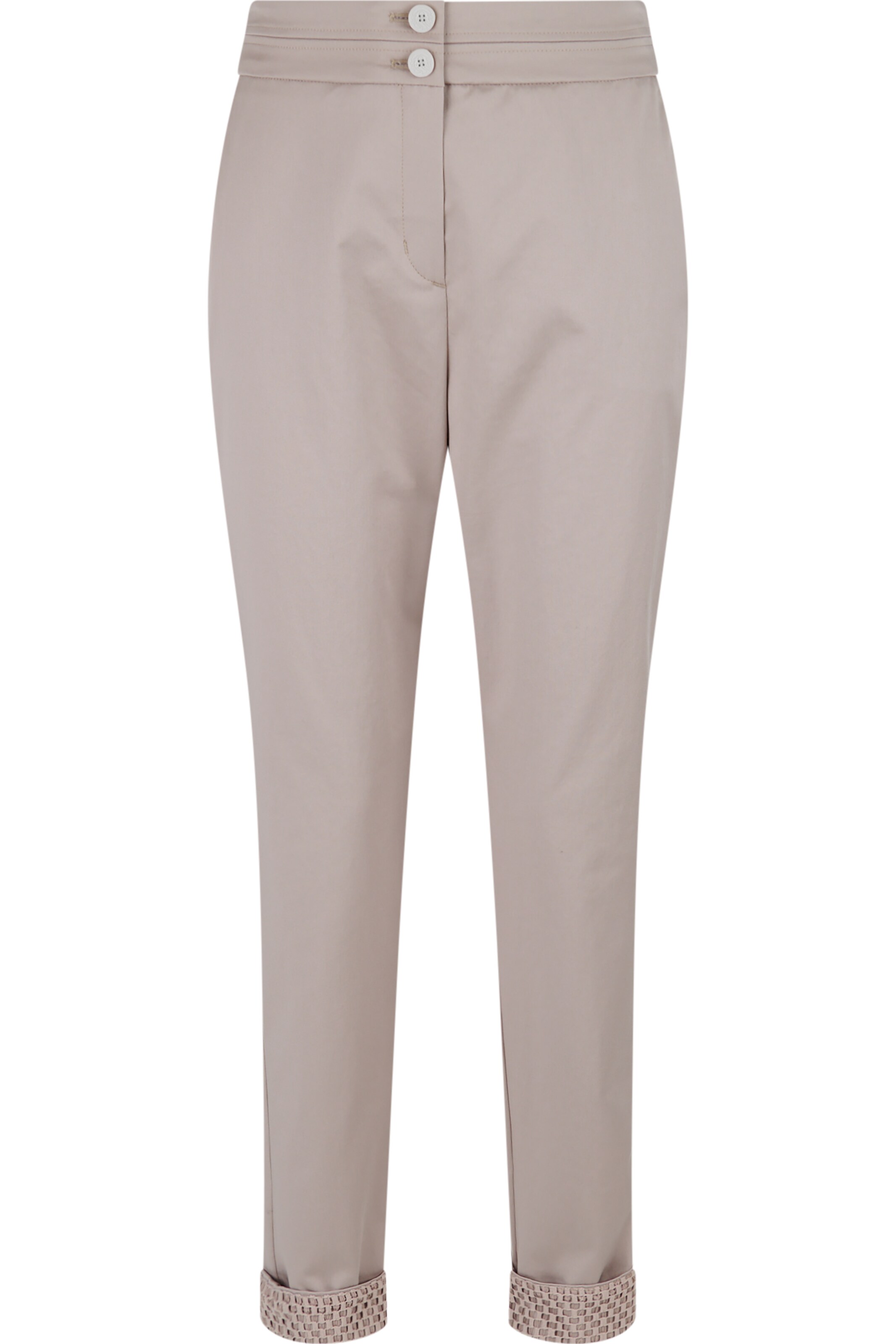 Sportalm Kitzbühel Slim fit Pants in Brown: front