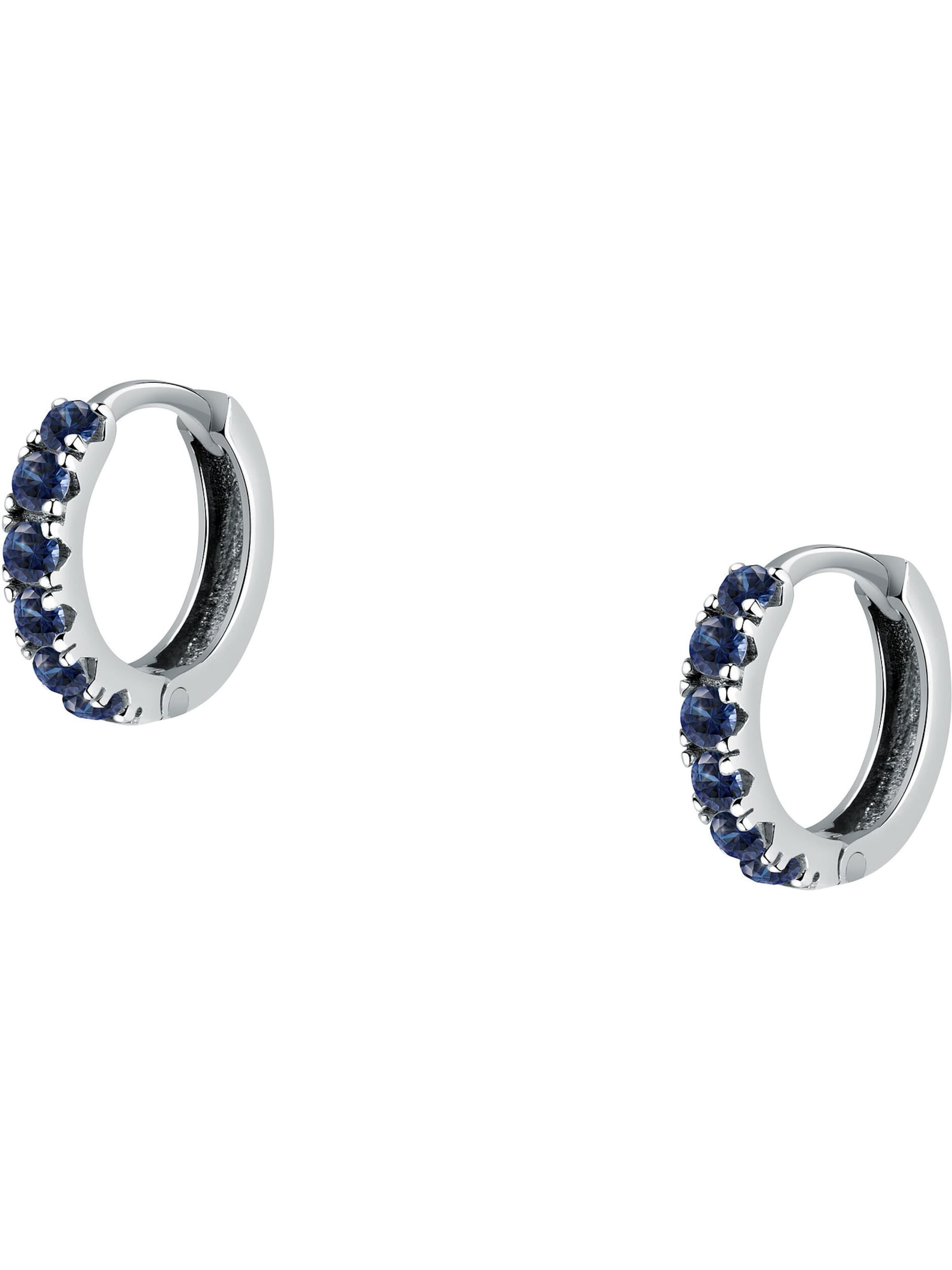 FAVS Earrings in Dark blue / Silver, Item view