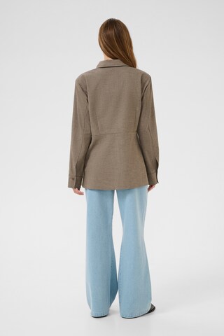 KAREN BY SIMONSEN Blouse 'Tina' in Bruin
