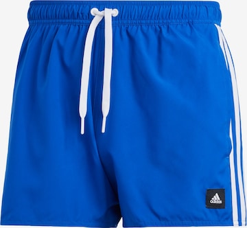 ADIDAS SPORTSWEAR Athletic Swim Trunks in Blue: front