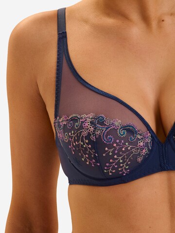 Simone Perele Bralette Bra 'Délice' in Blue