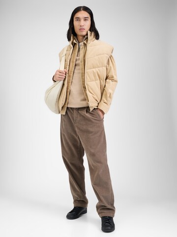 Pull-over 'Pelle' Bruun & Stengade en beige