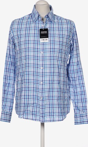 Luis Trenker Button Up Shirt in M in Blue: front