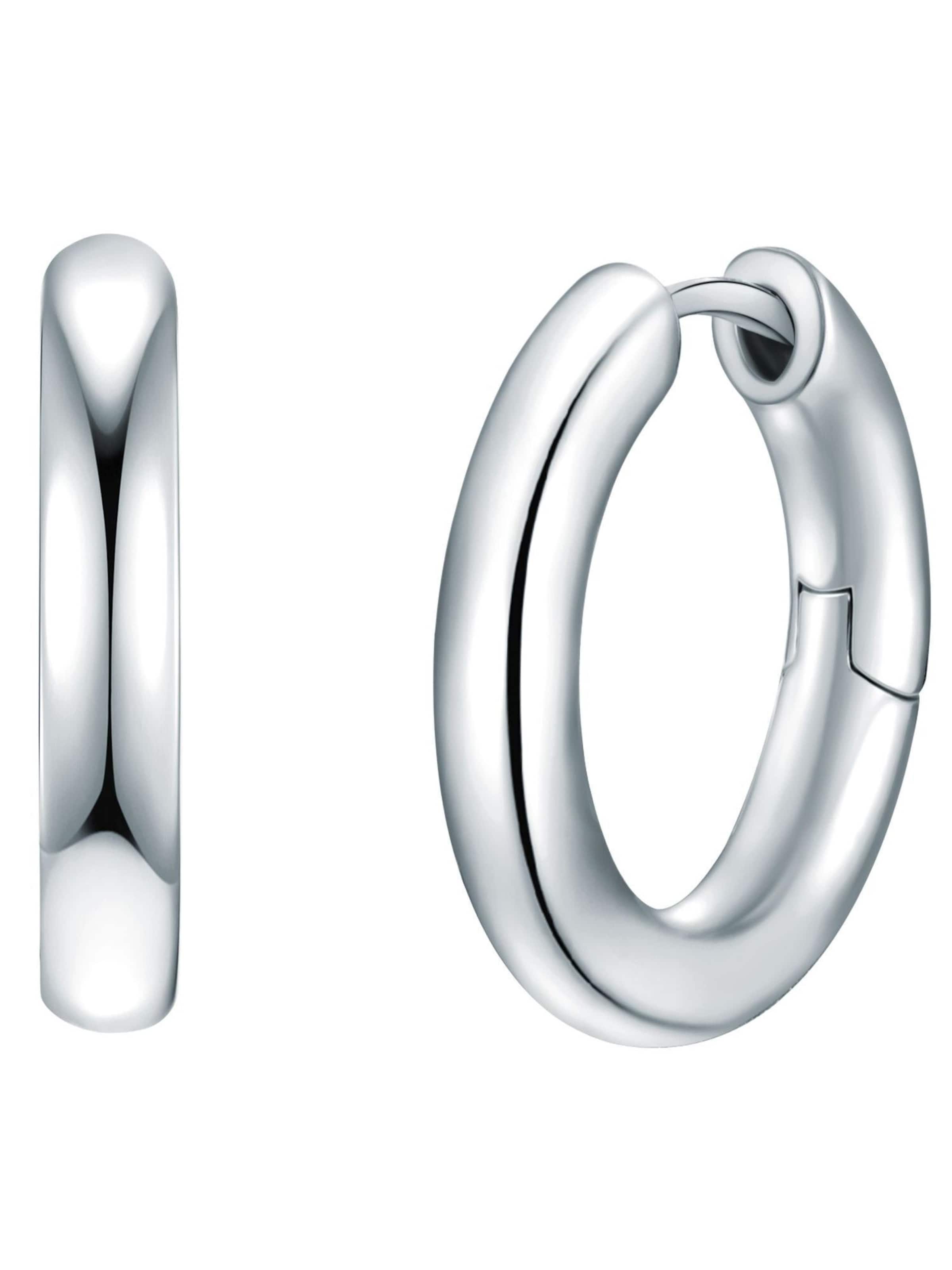 Yokoamii Earrings in Silver: front