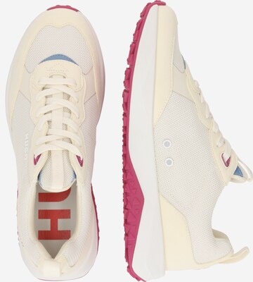 HUGO Red Sneaker low 'KANE' i beige