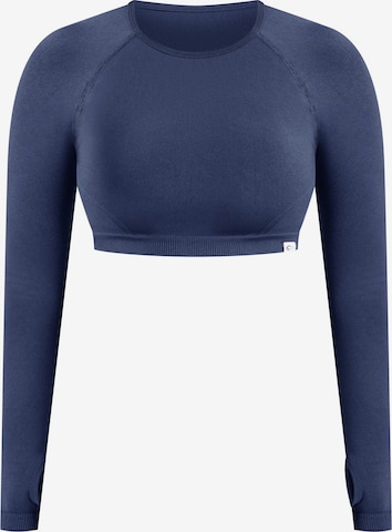 Smilodox Shirt 'Linnea' in Blauw: voorkant