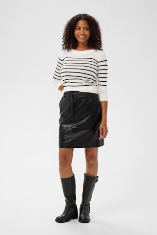 Kaffe Rok 'Carrie' in Zwart