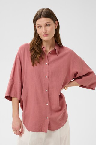 Chemisier 'SLAria' SOAKED IN LUXURY en rose : devant