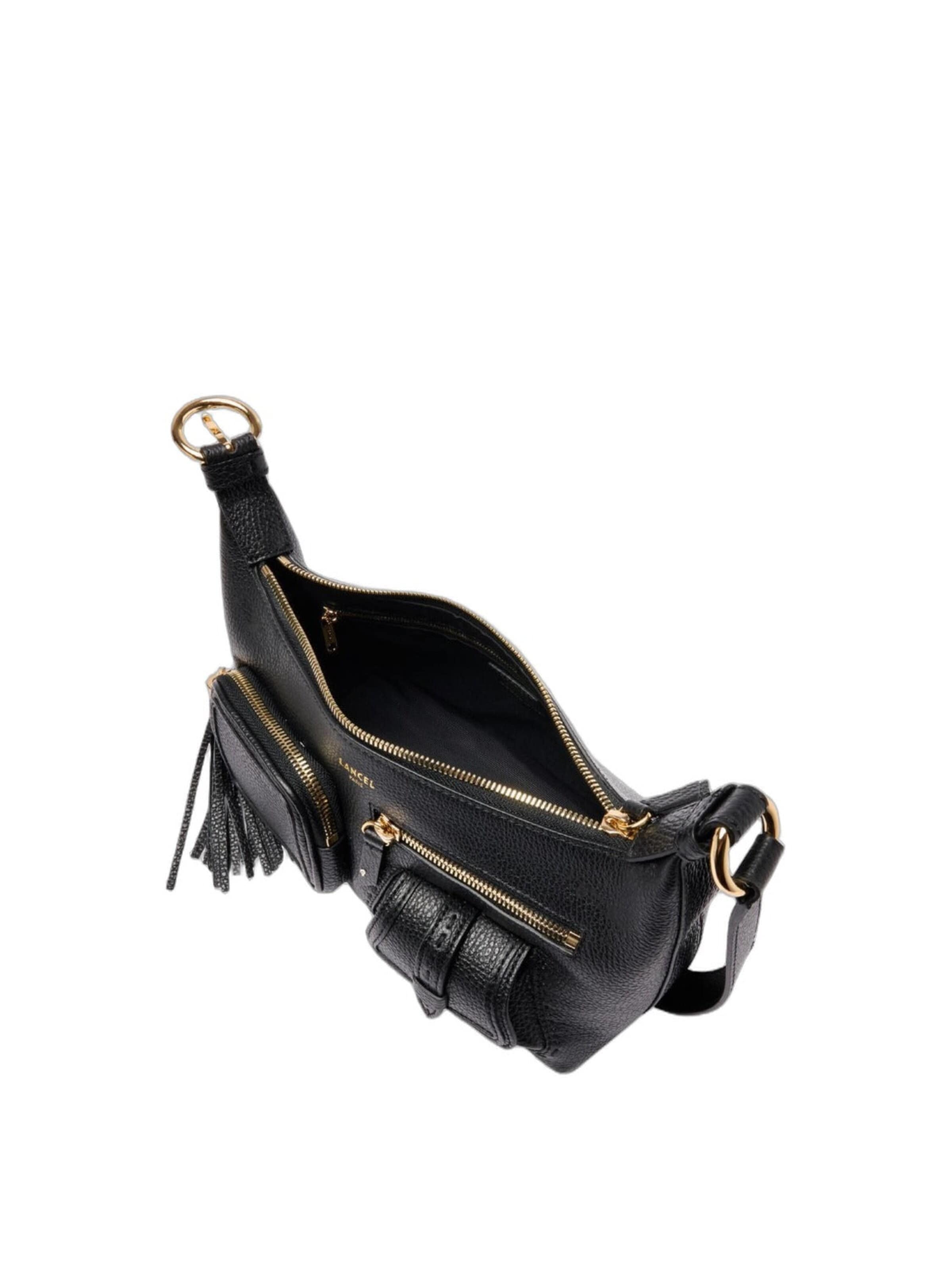 Sac bandoulière 'Lancel Sacs à main 1Er Flirt Noir Femme' Lancel en noir