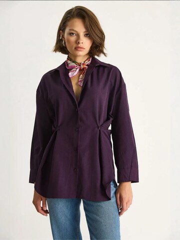 Chemisier Bianco Lucci en violet