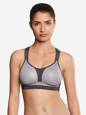 ANITA Bra 'dynamiX star Racerback Sport' in Grey