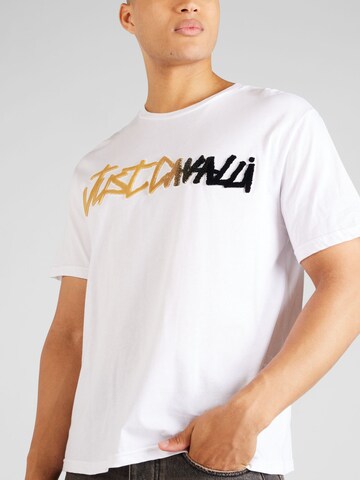 T-Shirt Just Cavalli en blanc