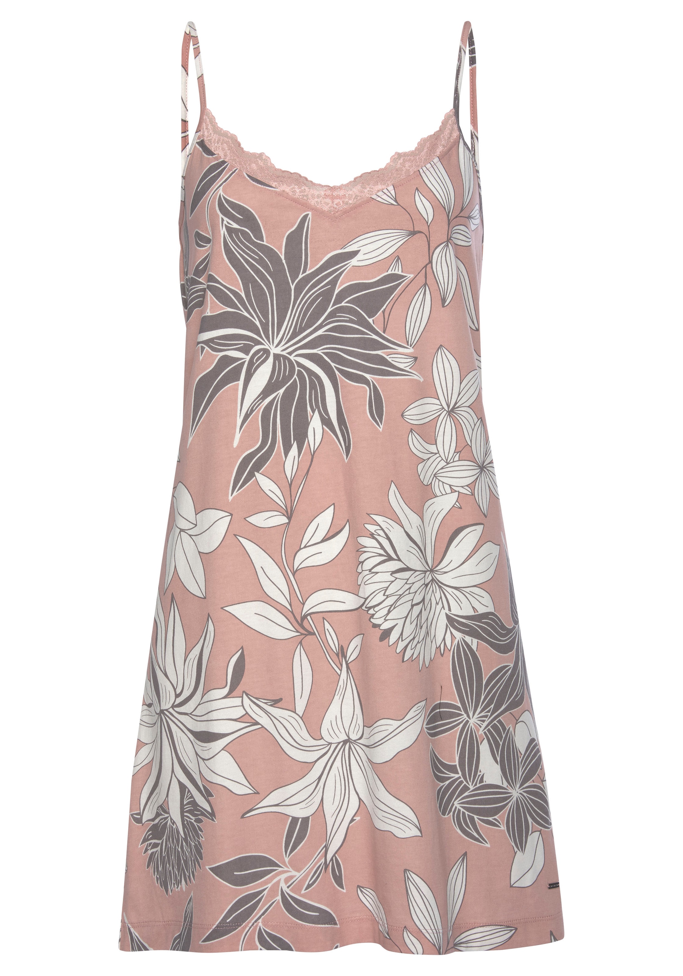 LASCANA Negligee in Pink: front