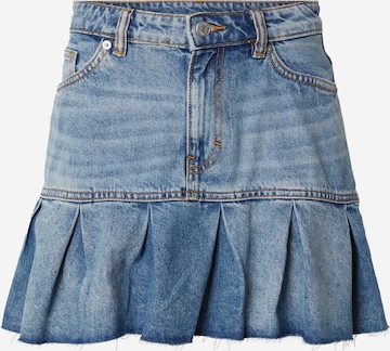 Jupe Monki en bleu : devant