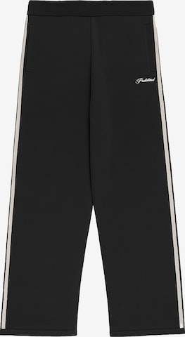 Regular Pantalon Prohibited en noir : devant