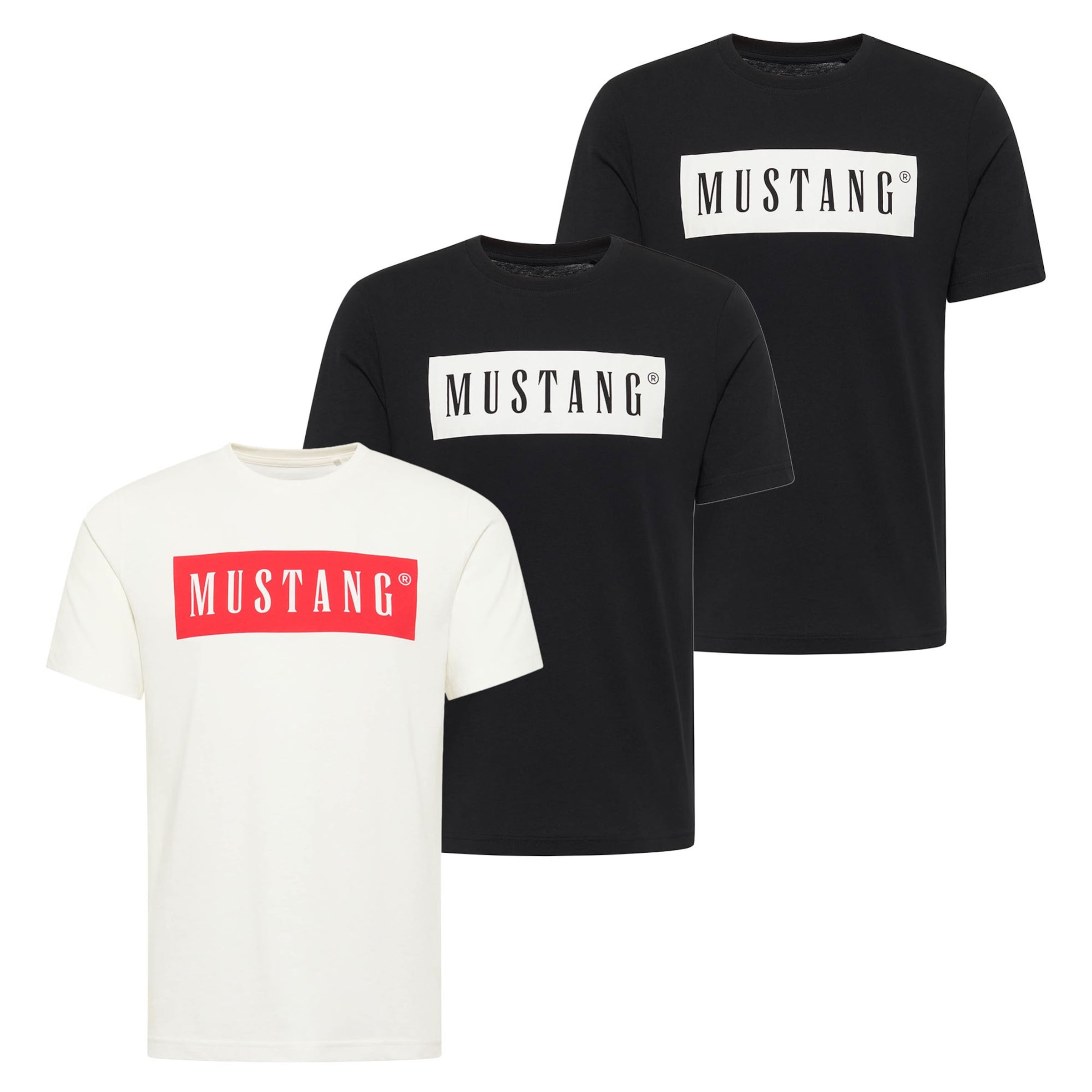 Maglietta di MUSTANG in blu: frontale