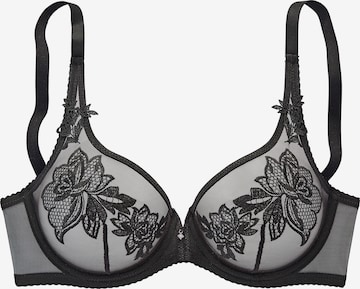 Sutien de la LASCANA pe negru: față