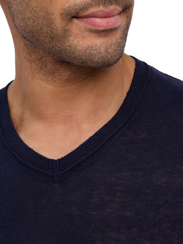 FALKE Sweater 'Silk Linen' in Blue