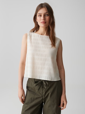 Camicia da donna 'Fardoa' di OPUS in beige: frontale