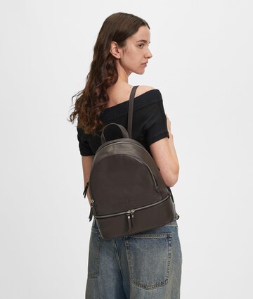 Liebeskind Berlin Backpack ' ALITA ' in Brown: front