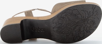GABOR Strap Sandals in Beige