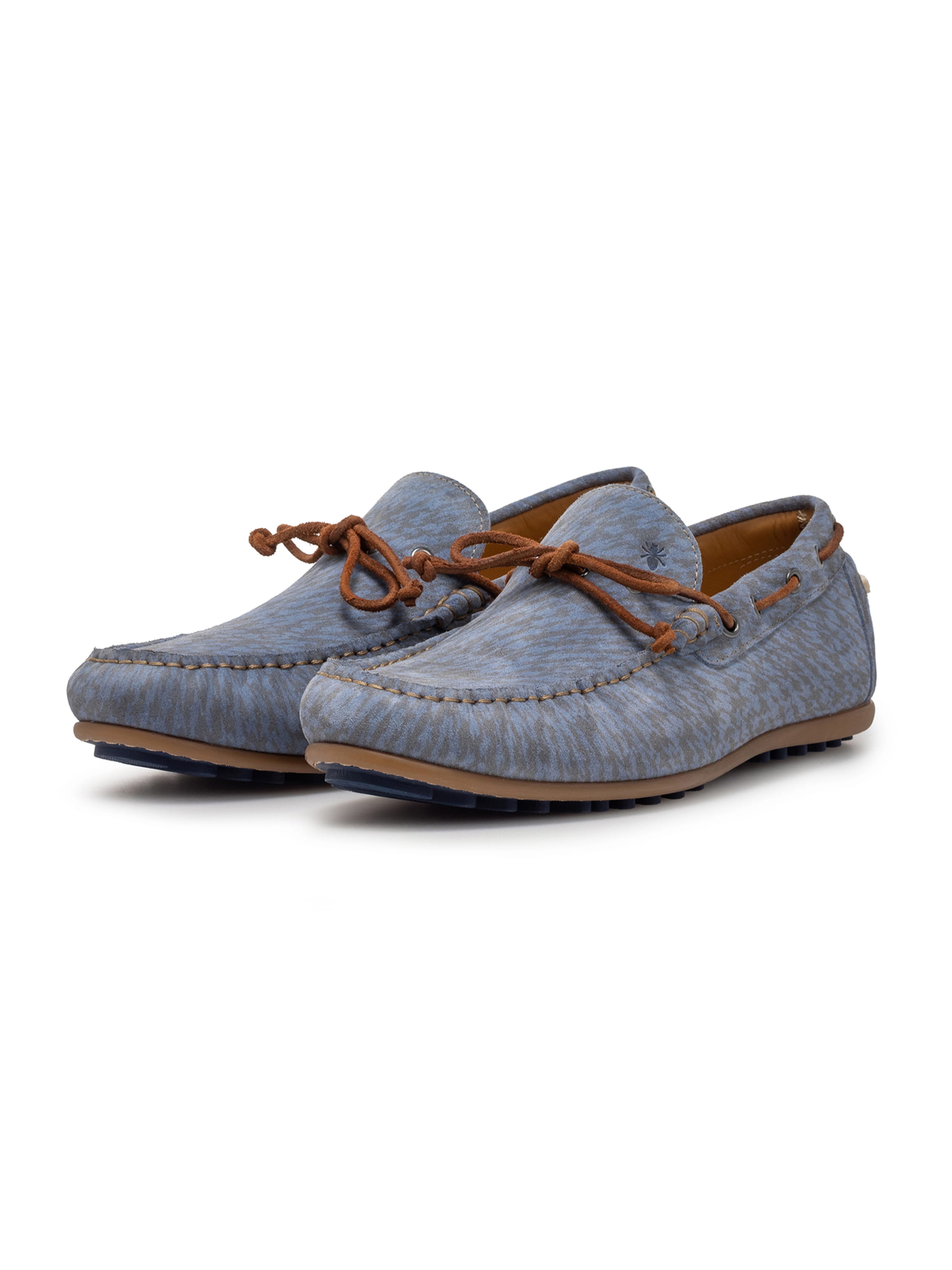 Floris van Bommel Mocassins 'DE DRIJVER 01' in Blauw