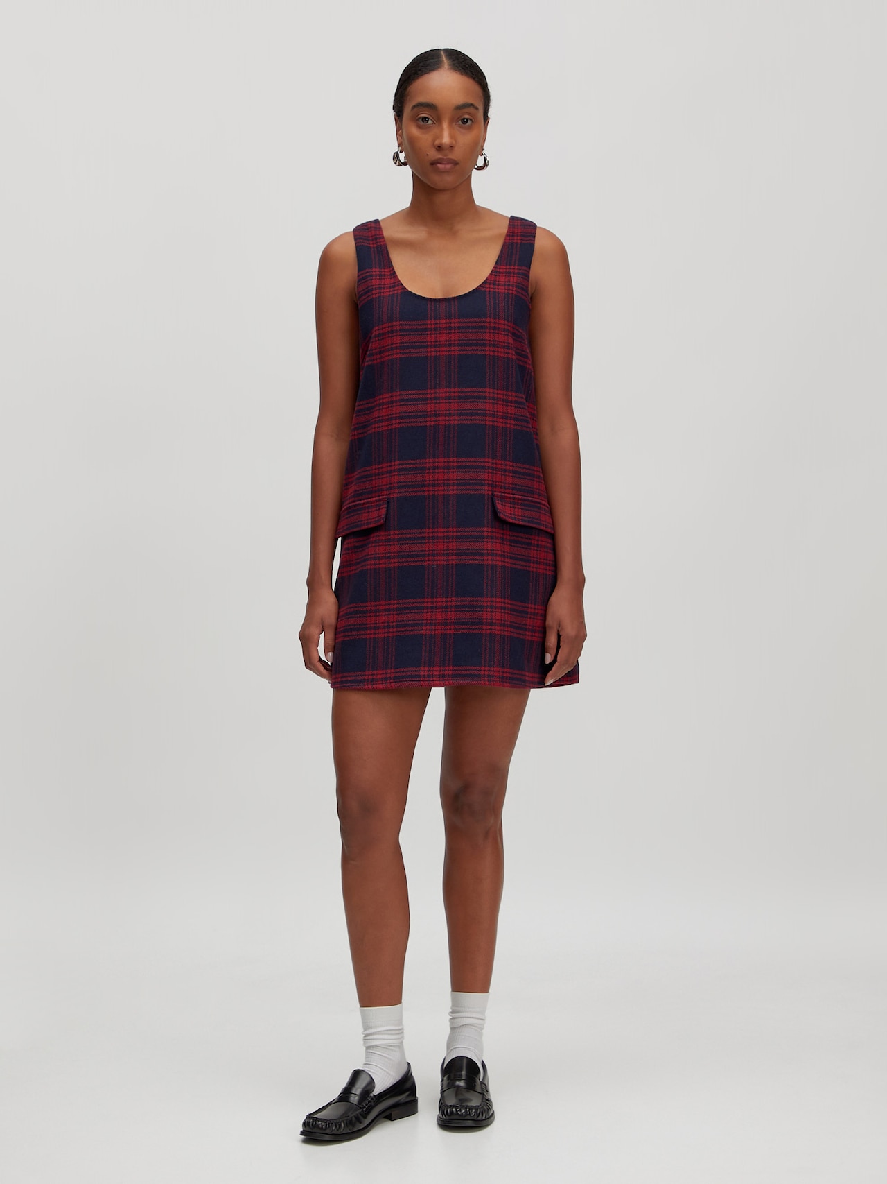 EDITED Producten Jurk 'Indra Wool' Blauw