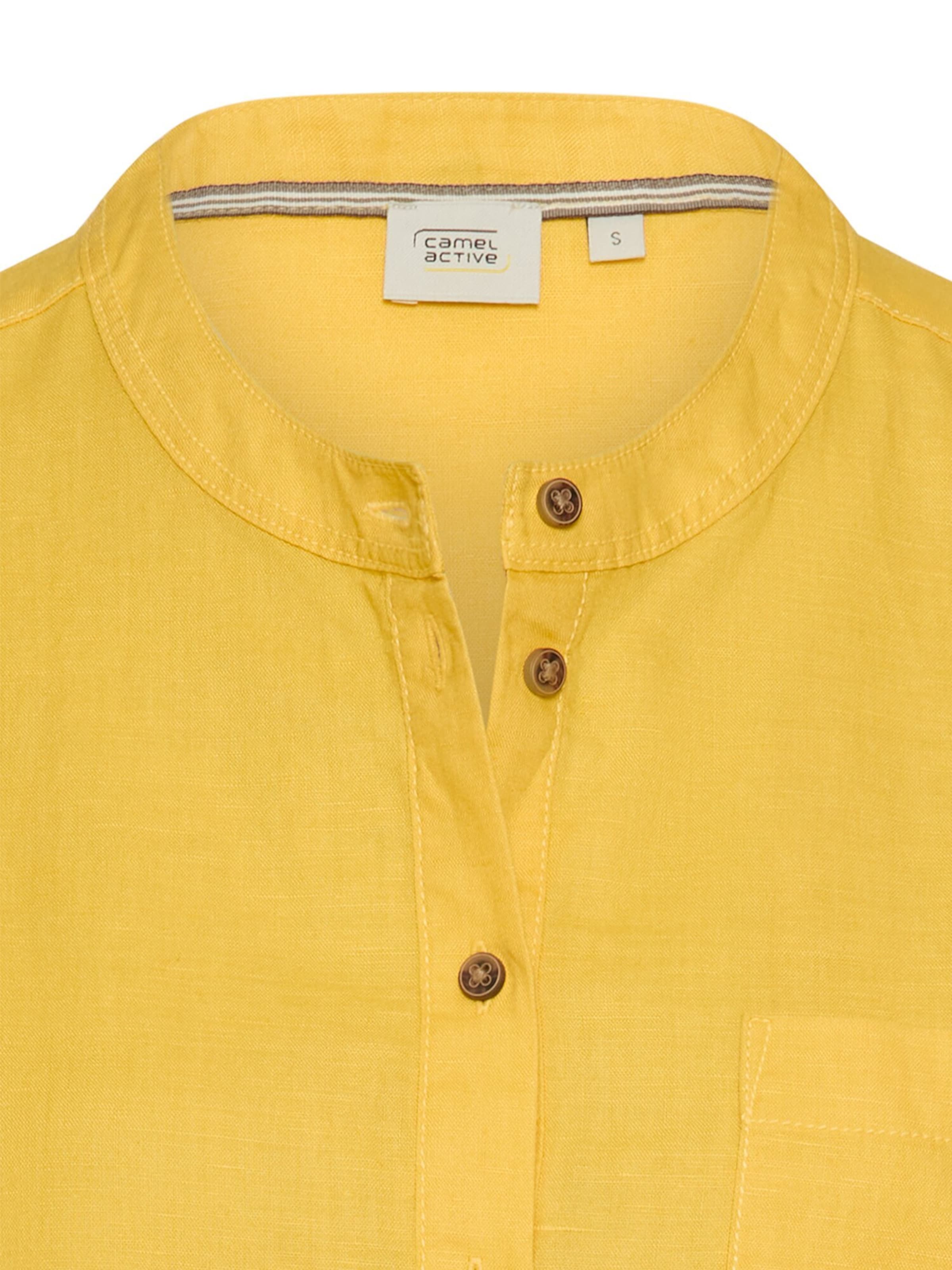 CAMEL ACTIVE Shirt Dress in Yellow
