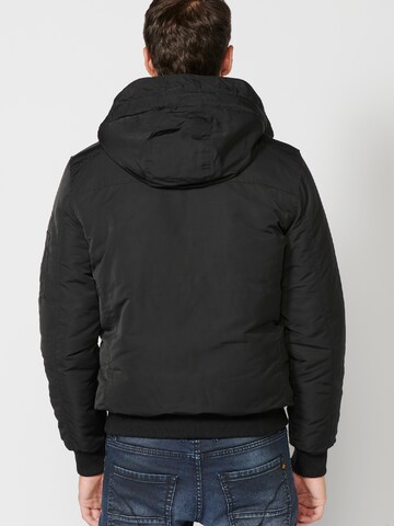 KOROSHI Between-season jacket 'Jägerin' in Black