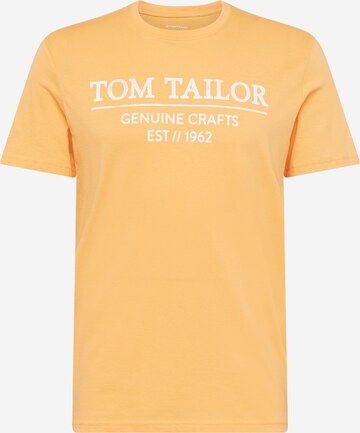 TOM TAILOR Tričko – oranžová: přední strana