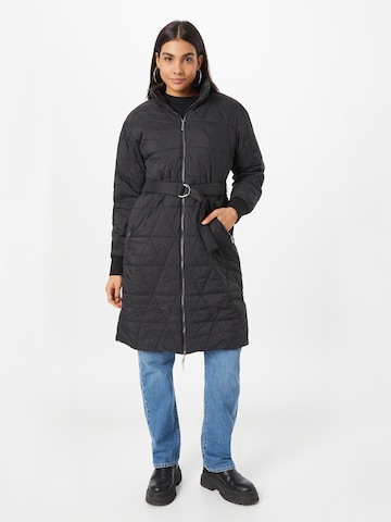 Manteau d’hiver 'Asa' mazine en noir : devant