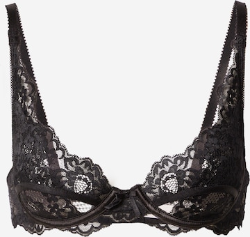 NLY by Nelly T-shirt Bra 'Fabulous' in Black: front