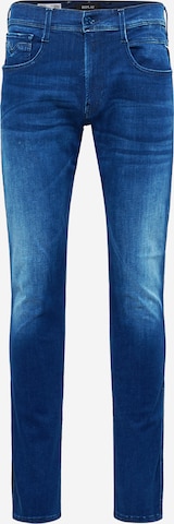 REPLAY Slimfit Jeans 'Anbass' in Blauw: voorkant