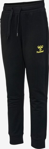 Effilé Pantalon Hummel en noir