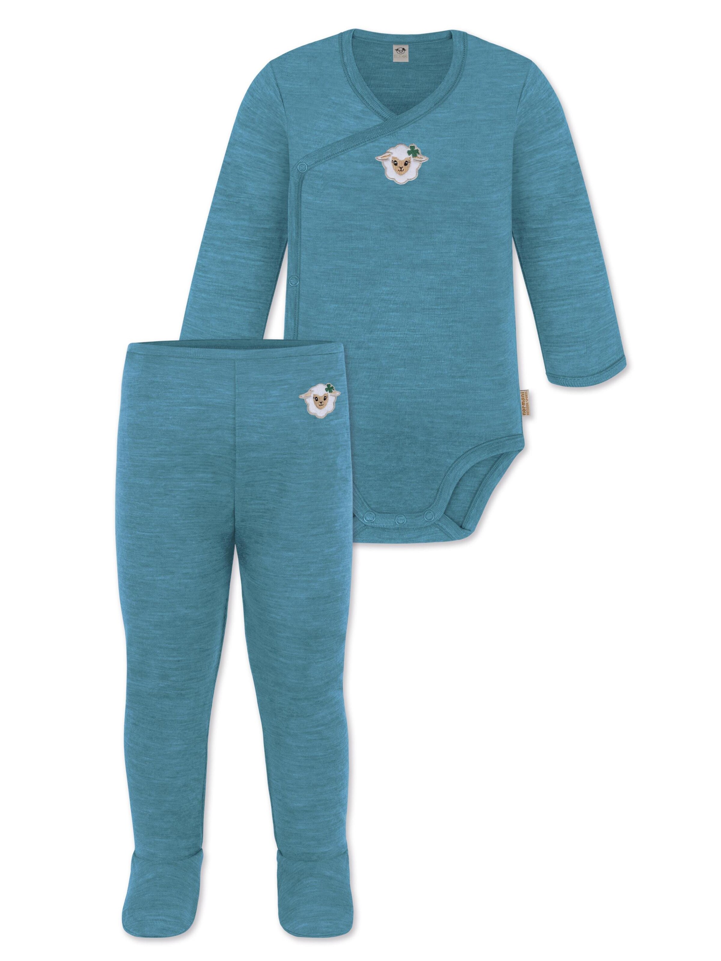 Ensemble de linge 'Kaitaia' und Hose 'Silverdale' normani en bleu : devant