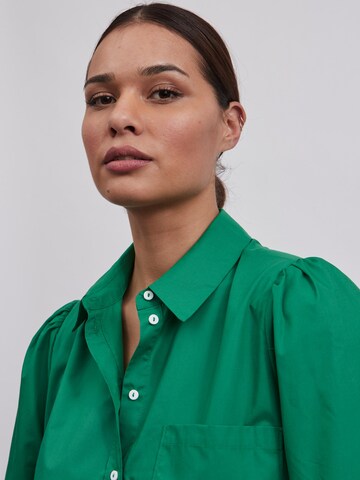 Camicia da donna 'Grate' di VILA in verde