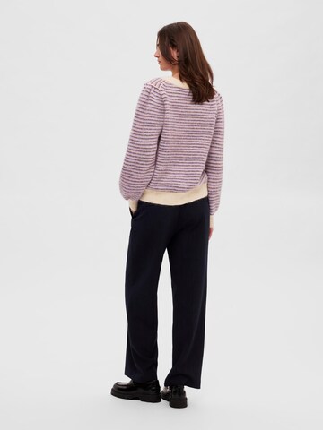 SELECTED FEMME Sweater 'Mola Mia' in Beige
