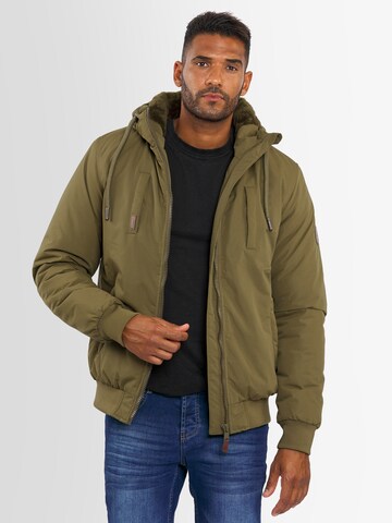 Alessandro Salvarini Between-Season Jacket in Green: front