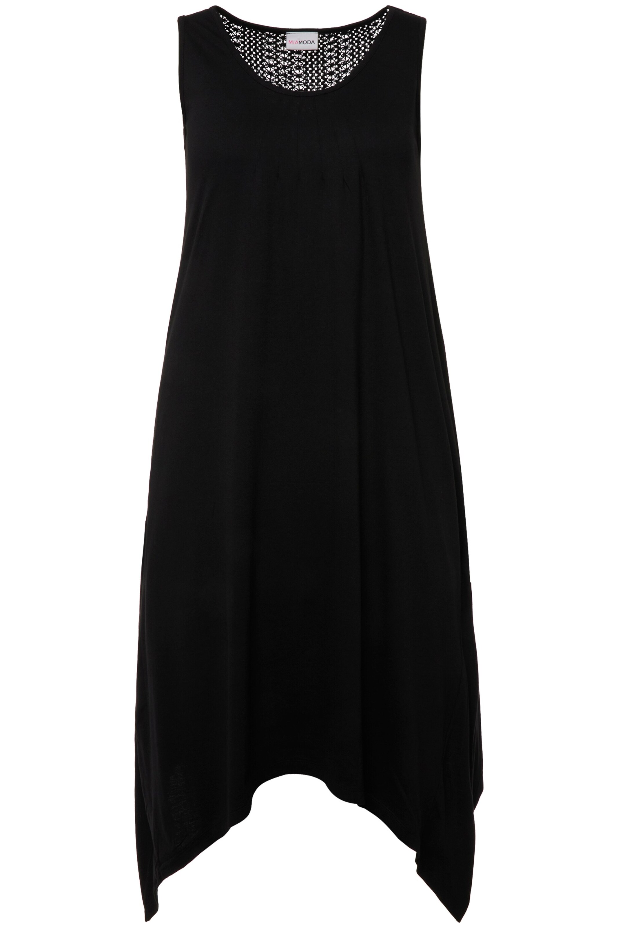MIAMODA Jurk in Zwart: voorkant