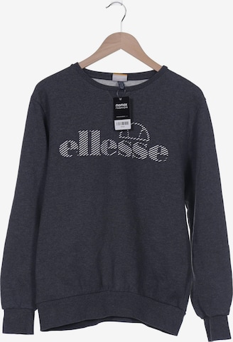 ELLESSE Sweatshirt & Zip-Up Hoodie in XL in Grey: front