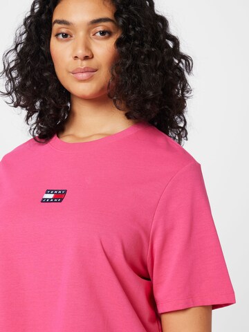 Tommy Jeans Curve Shirt in Roze