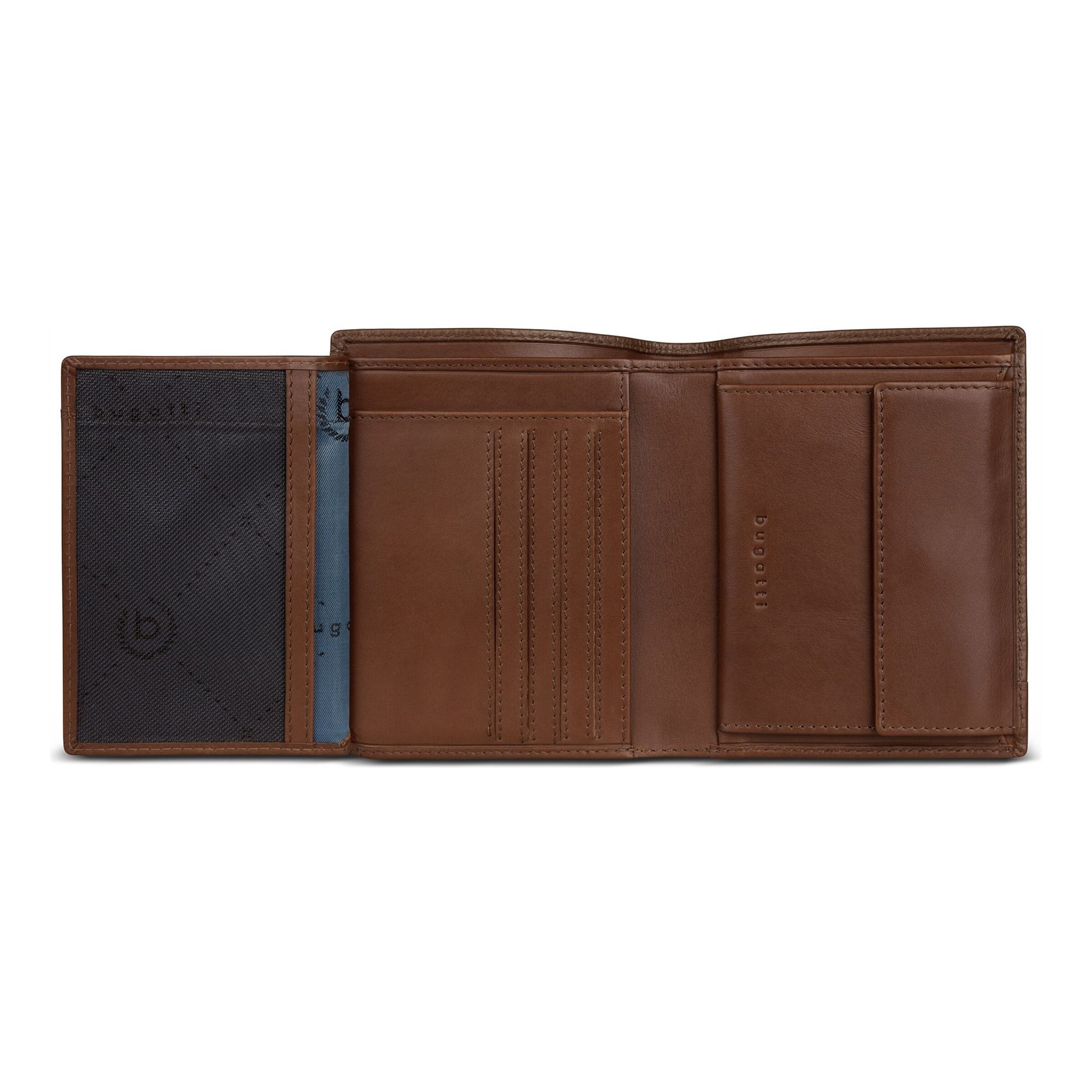 Porte-monnaies bugatti en marron