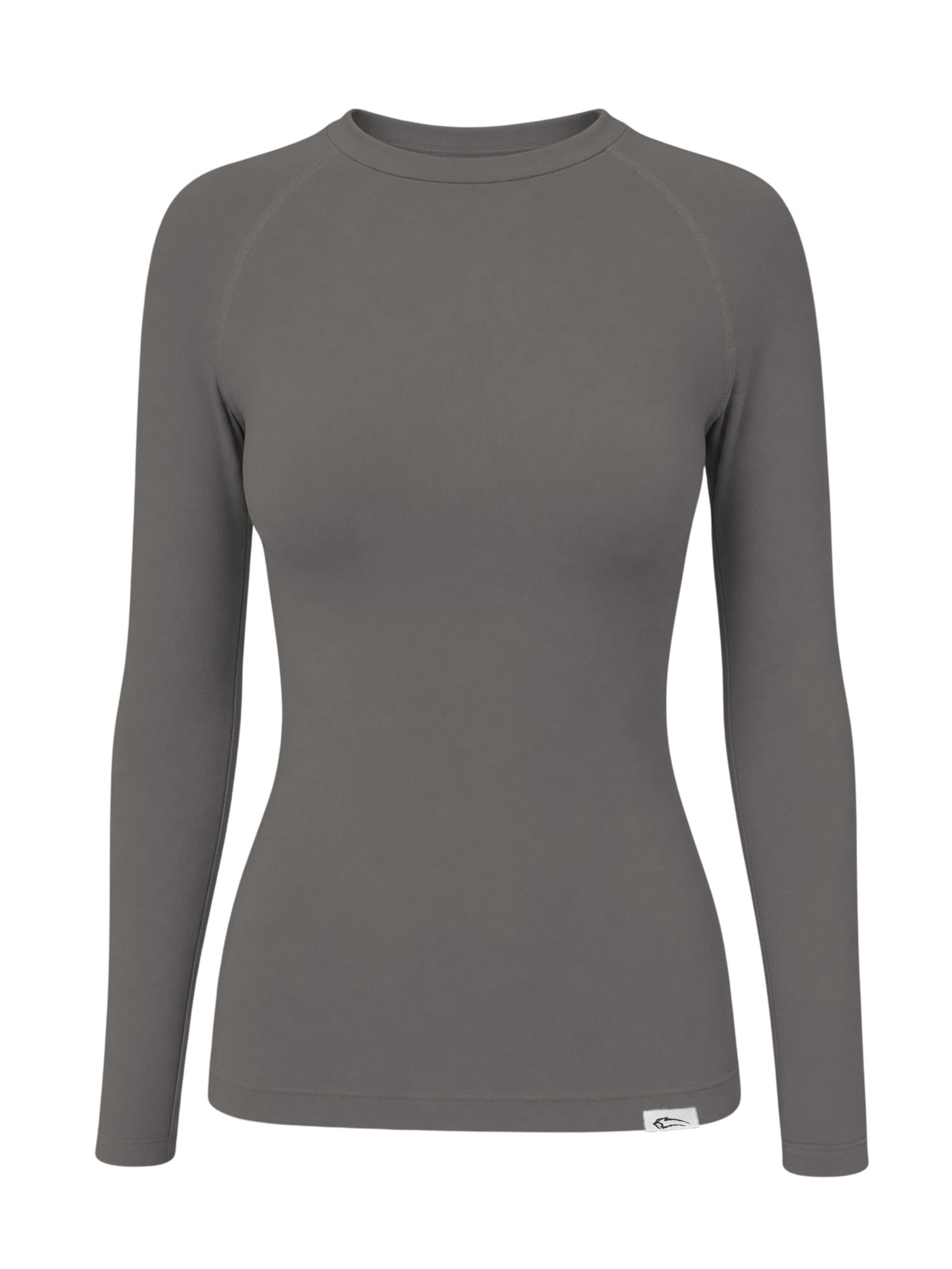 T-shirt ' Lyana ' Smilodox en gris : devant