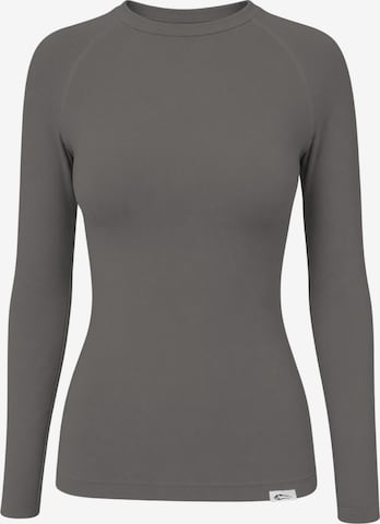 T-shirt ' Lyana ' Smilodox en gris : devant