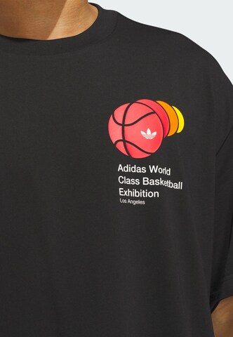 T-Shirt 'Weltklasse' ADIDAS ORIGINALS en noir