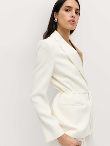 Blazer Marks & Spencer en beige : devant