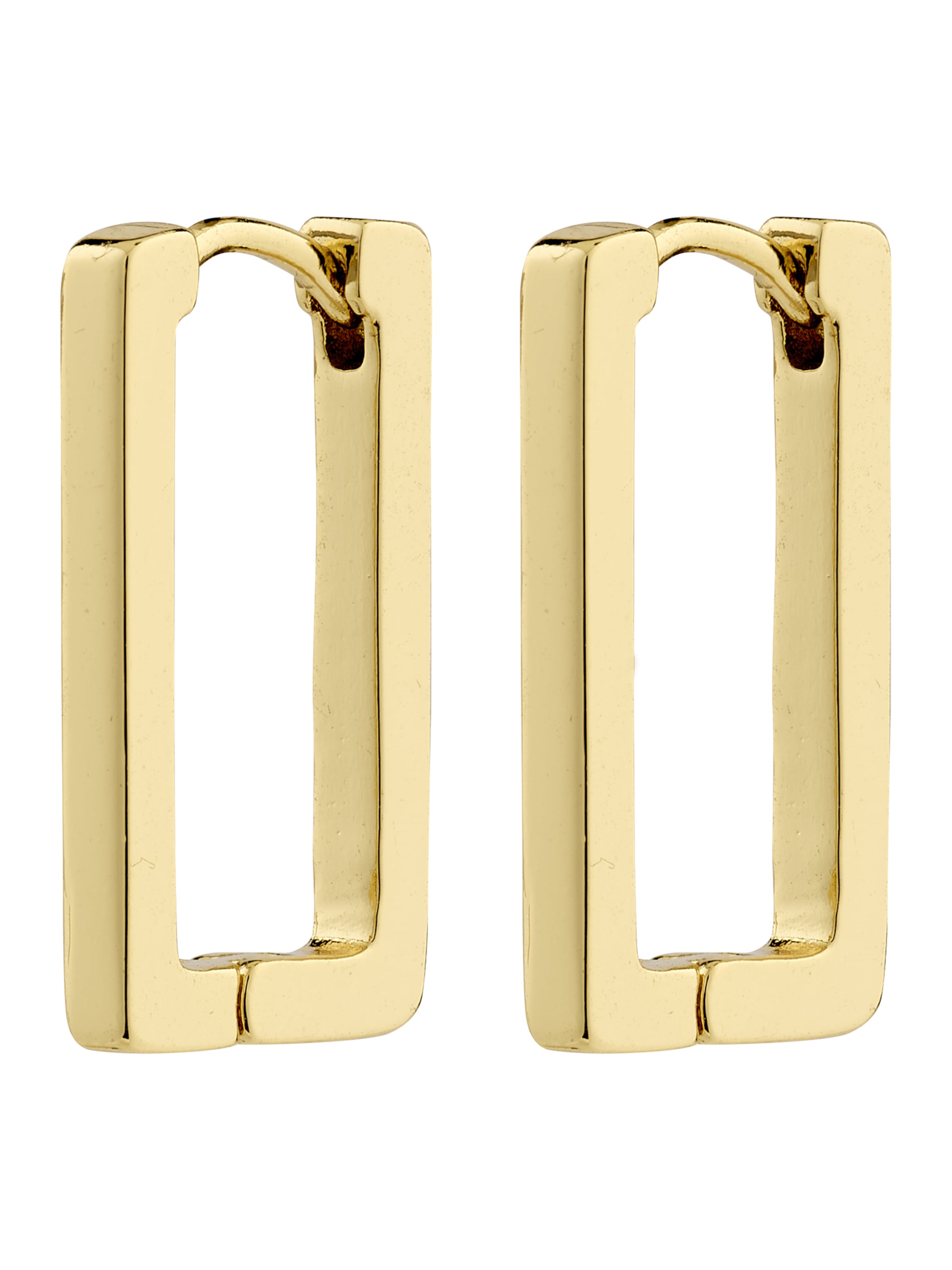 Boucles d'oreilles 'Feel' Pilgrim en or : devant