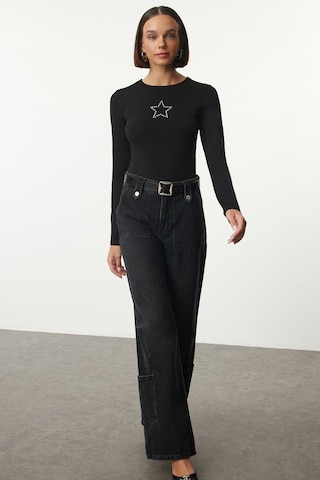 Trendyol Shirt in Schwarz